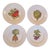 Farm Fresh Plates- Set of 4 For Sale