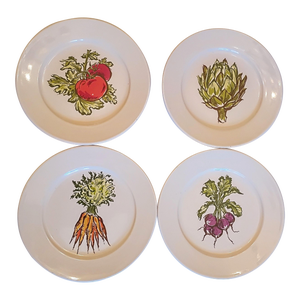 Farm Fresh Plates- Set of 4