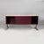 Italian Burgundy Metal Sideboard Synthesis 45 by Ettore Sottsass for Olivetti Synthesis, 1970s For Sale - Image 3 of 18