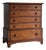 Vintage Chest of Drawers With Hidden Cedar Chest, C. 1940s For Sale