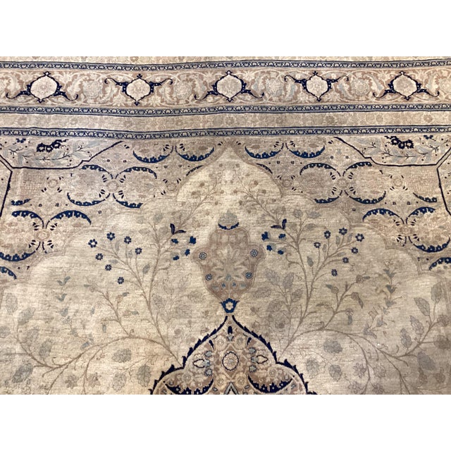 Antique Persian Tabriz Hadji Jalili (Haji Jalili) hand-knotted wool rug, circa late 19th to early 20th century (c....