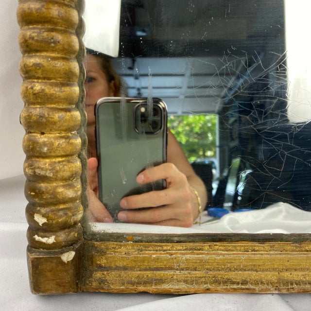 English 18th Century Gilt Mirror For Sale - Image 4 of 9