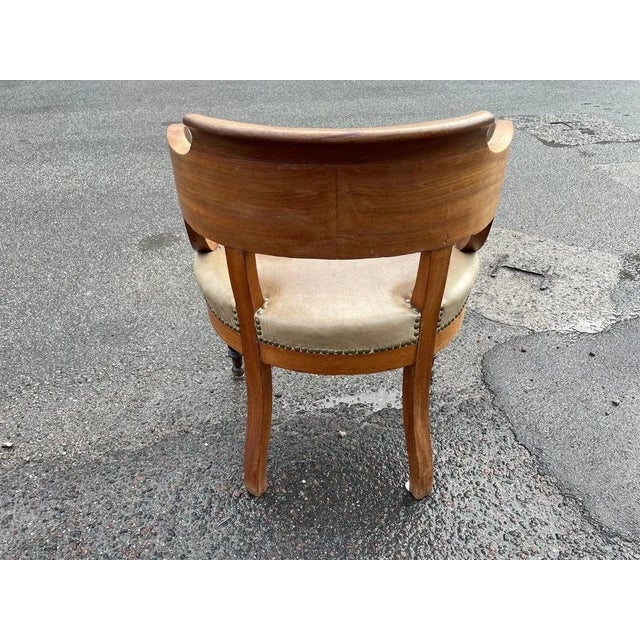 Mid 19th Century 19th Century Louis Philippe Armchair For Sale - Image 5 of 12