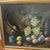 20th Century American School Tabletop Still Life Grapes and Fruits Framed Signed For Sale - Image 4 of 11