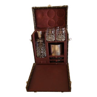Whisky Set of Decanter, Glasses & Bar Accessories from Louis Vuitton, 2010s For Sale