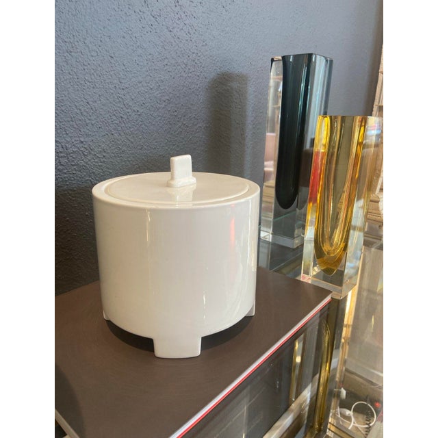 Lidded container from the hollywood collection, designed by marco zanini and produced by flavia s.p.a. In montelupo,...