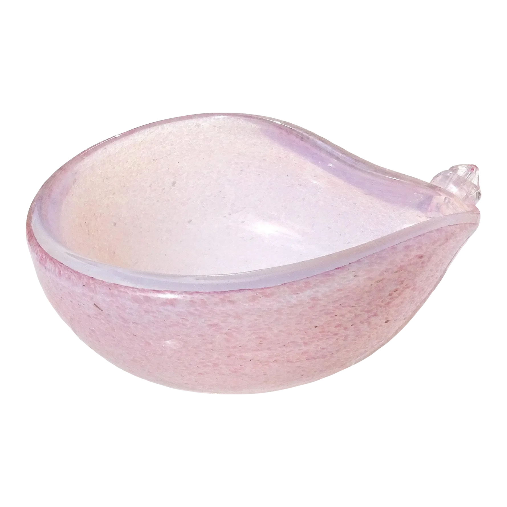 Art Glass Murano Glass Bowl ムラーノピンクボウル Art Glass Murano Glass Bowl ムラーノピンクボウル