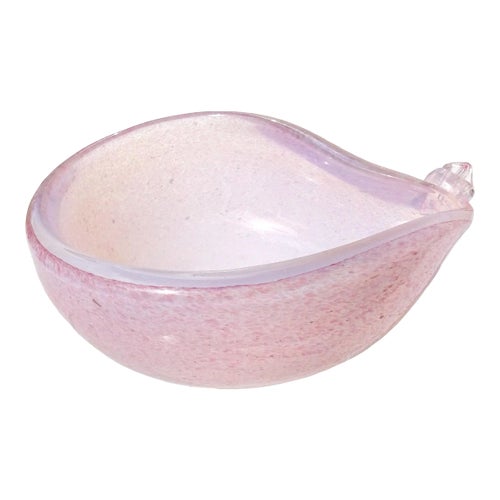 Art Glass Murano Glass Bowl ムラーノピンクボウル Art Glass Murano Glass Bowl ムラーノピンクボウル Murano Pink