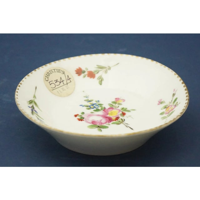 Antique Porcelain Coffee Cup and Saucer from Meissen Porcelain, Set of 2 For Sale - Image 13 of 18