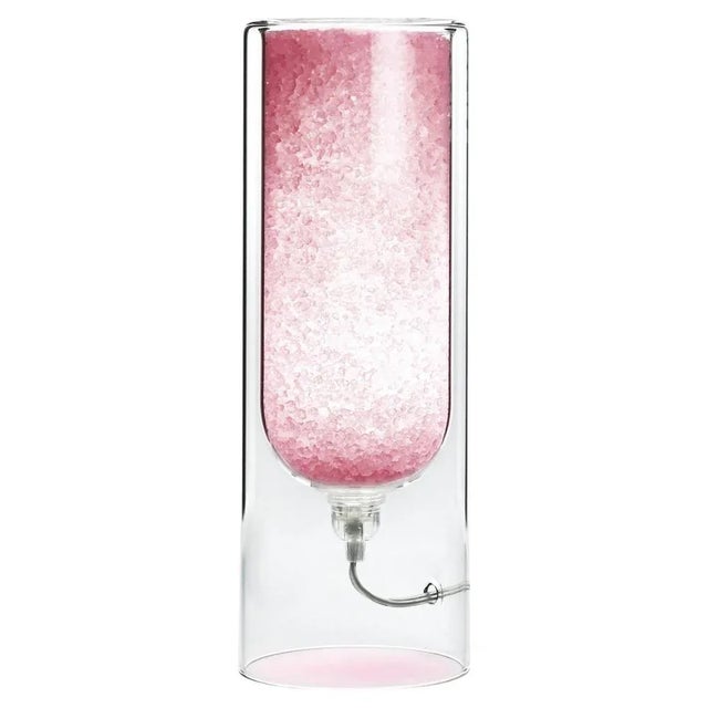 XXS Pink Rocklumìna Table Lamp by Coki Barbieri For Sale - Image 9 of 9