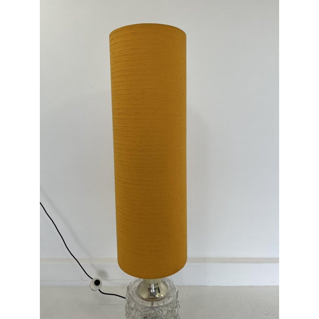 Mid-Century Modern Vintage Bubble Glass and Chrome Lamp from Doria Leuchten, Germany, 1960s For Sale - Image 3 of 9