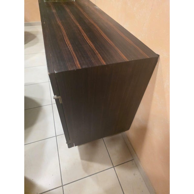 Large Veneered Sideboard, 1980s For Sale - Image 10 of 12