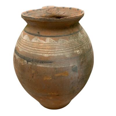 Antique Terracotta Vessel For Sale - Image 4 of 5