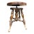 Antique Victorian Melvin Bancroft Co. Swivel Piano Stool Lowell Ma Circa 1890 For Sale