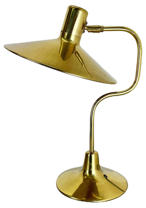 Hollywood Regency Brass Sputnik Table Light in the style of Stilnovo, Italy, 1970s