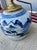 Chinoiserie Antique Chinese Blue & White Ginger Jar Table Lamp With Chinoiserie Landscape For Sale - Image 3 of 12