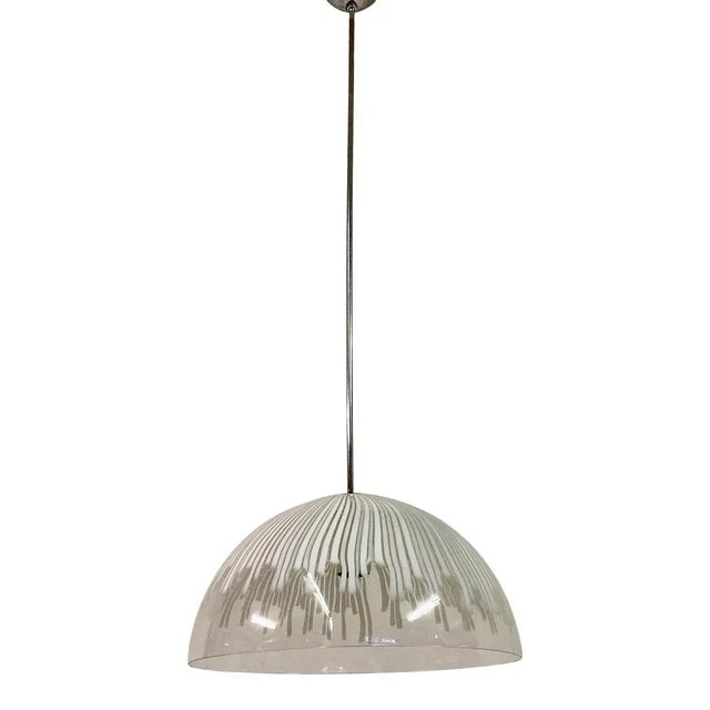 Murano Glass Ceiling Pendant, 1970s For Sale - Image 11 of 11