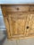 Antique Pine Sideboard Cupboard With Two Drawers From England For Sale - Image 10 of 18