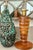 1970’s Vintage ‘Felice Antonio Botta Style’ Table Lamp Constructed of Alternating Wood and Lucite Stacked Circles, Art Deco, MCM Style For Sale - Image 12 of 12