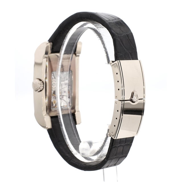 Rolex Rolex Cellini Prince 28mm Chronometer 18k White Gold Men's Watch For Sale - Image 4 of 11