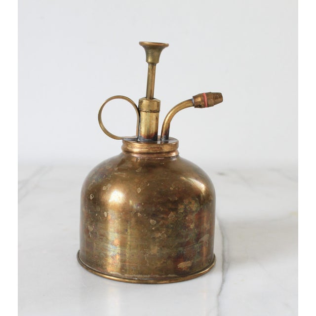 Farmhouse Vintage Brass Plant Mister / Atomizer For Sale - Image 3 of 11