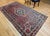 Vintage Persian Bidjar Gallery Rug, Hand-Knotted Wool, Geometric Medallion Pattern, Red & Navy, 5x9 For Sale - Image 4 of 17