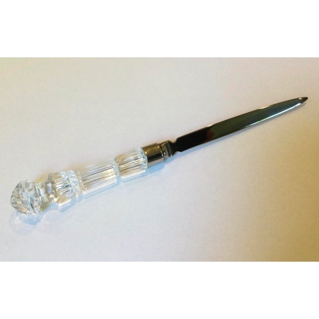 Transparent Waterford Crystal Vanity Set - 3 Piece Set For Sale - Image 8 of 11