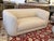 Crate & Barrel Contour Collection Apartment Sofa, Oat For Sale - Image 9 of 12