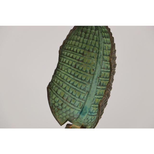 19th Century Victorian Bronze Armadillo Inkwell For Sale - Image 14 of 15