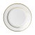 A set of 6 double gold rimmed tea plates to add to your existing tableware. This set of tea plates has 3mm gold on the...