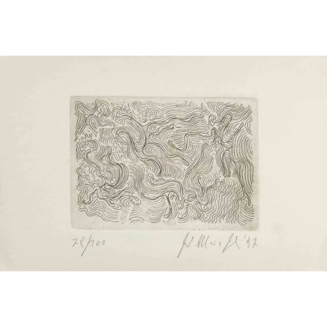 Etching realized by Fausto Maria Franchi in 1997. Edition of 78/200. Hand signed and numbered in pencil. Excellent...