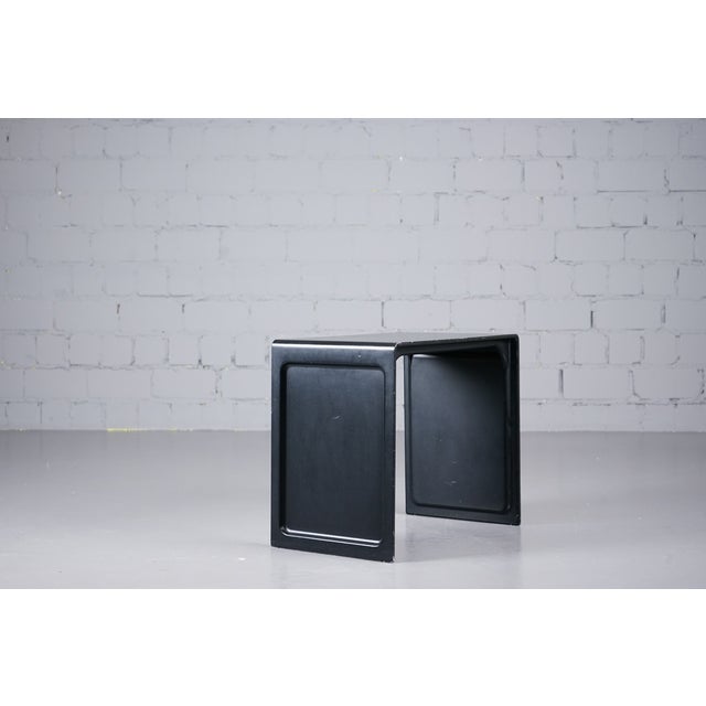 Dieter Rams Vintage Model 621 Side Table in Black by Dieter Rams for Vitsœ For Sale - Image 4 of 7