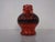 Red & Black Sawa Ceramic Vase, Germany, 1960s For Sale - Image 4 of 18