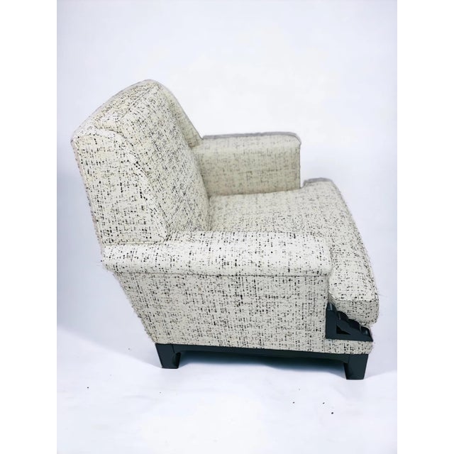 Mid-Century Modern Mid-Century Low Chairs (Newly Reupholstered/Pair) For Sale - Image 3 of 10