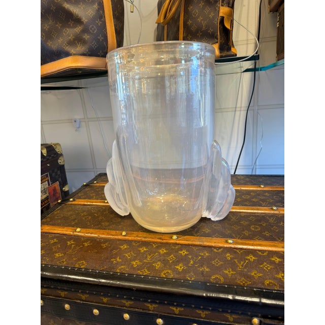 Venetian Gilt and Iridescent Glass Vase, 1980s For Sale - Image 14 of 16