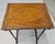 Brown English Regency Revival Burl Wood & Inlaid Nesting Tables, Early 20th Century For Sale - Image 8 of 14