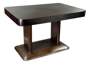 Art Deco Folding Dining Table by Jindřich Halabala for Up Závody, 1930s