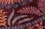 Textile Boho Chic Ziegler Red/Blue Wool Runner Rug- 9'11'' X 10'3'' For Sale - Image 7 of 10