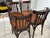 Brown Vintage Parisian Bistro Chairs, 1960s, Set of 4 For Sale - Image 8 of 14