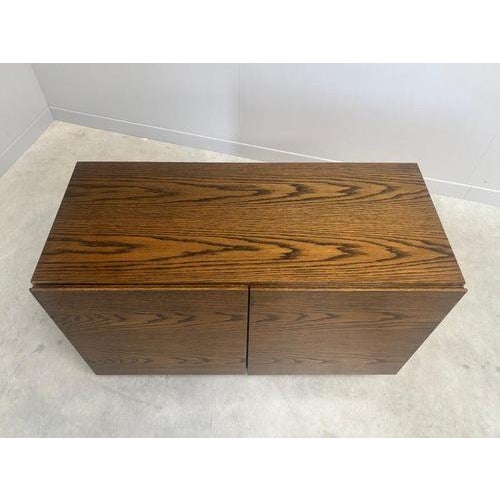 Wenge Wood Wall Unit, 1960s For Sale - Image 10 of 18