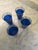 Style blends MCM with Italian design. Bohemian/Moraccan vibe. Beautiful cobalt and gold. These 4 glasses are elevated and...