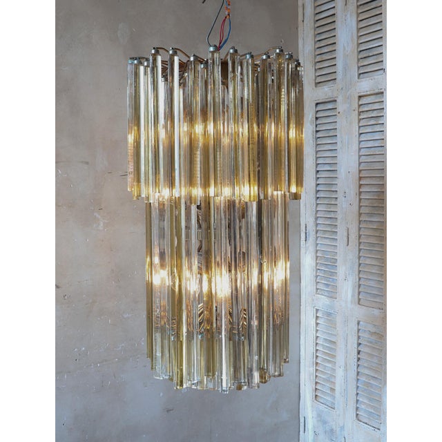 Vintage Chandelier in Murano Glass, 1970s For Sale - Image 6 of 10