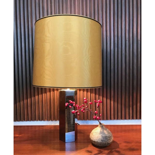 German Sculptural Chromed Table Lamps by Ingo Maurer for Design M, 1960s, Set of 2 For Sale - Image 9 of 18