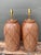 Vintage Textured Ceramic Lamps - A Pair For Sale - Image 11 of 12