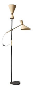 Pelikan Floor Lamp by J.T. Kalmar, 1950s