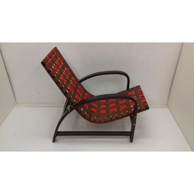 Art Deco Adjustable Armchair by Jindřich Halabala, 1930s For Sale - Image 12 of 14