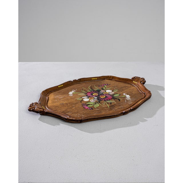 1960s Italian Wooden Tray Chairish