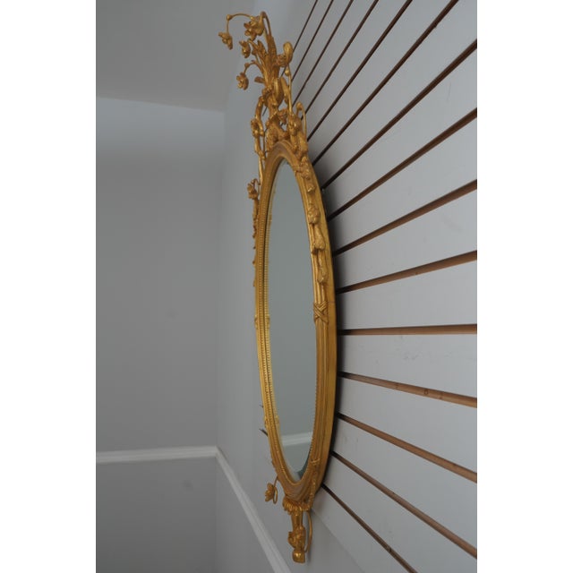 Age: Approx: 30 Years Old Details: Adams Style Nice Gold Finish Beveled Glass High Quality Construction English Style...