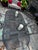 Neoclassical Vintage Cast Aluminum 7-Piece Outdoor Dining Set, Table & 6 Chairs For Sale - Image 3 of 10