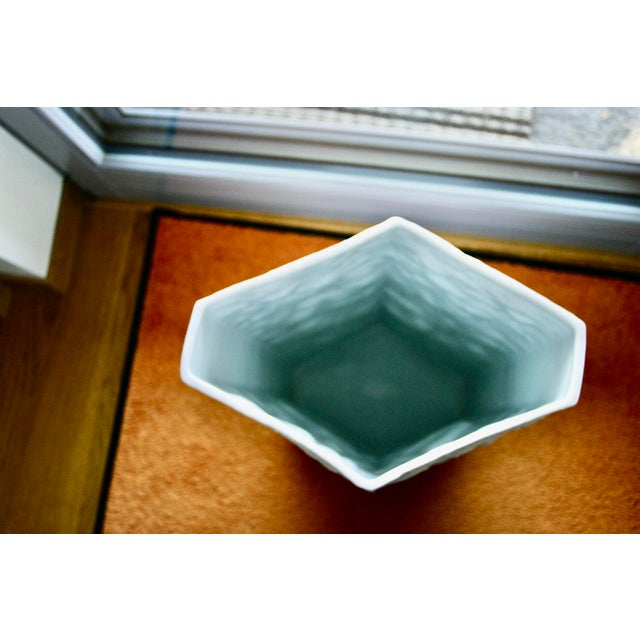 Ceramic Amonite Vase in Bisque Porcelain from Kaiser, 1960s For Sale - Image 7 of 9